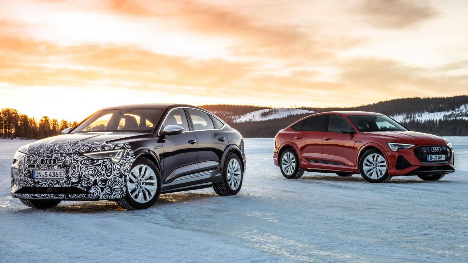 Audi: Αποκαλύπτει το ανανεωμένο e-tron S Sportback